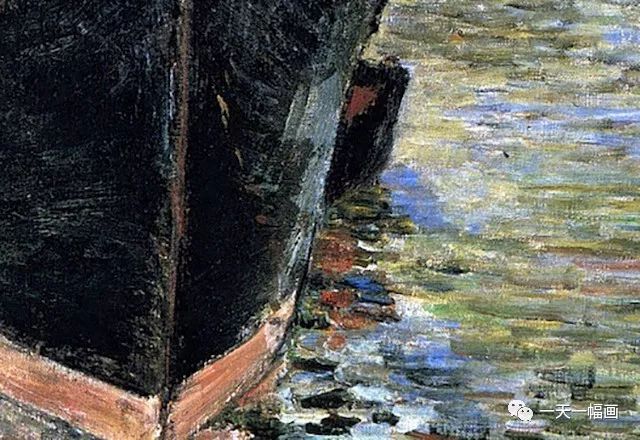 《鲁昂的塞纳河畔》经由高更情绪化演绎的塞纳河美景