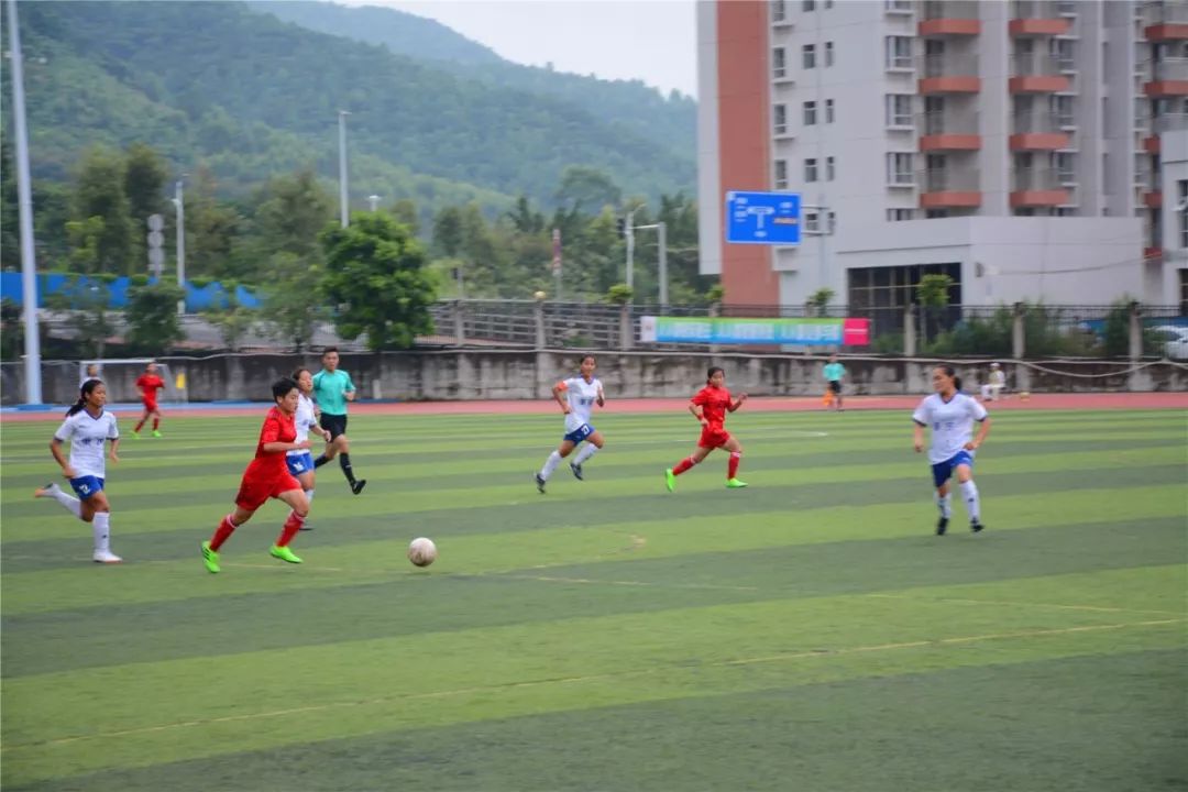 省运会女足决赛,浙江初中组女足2018年省运会