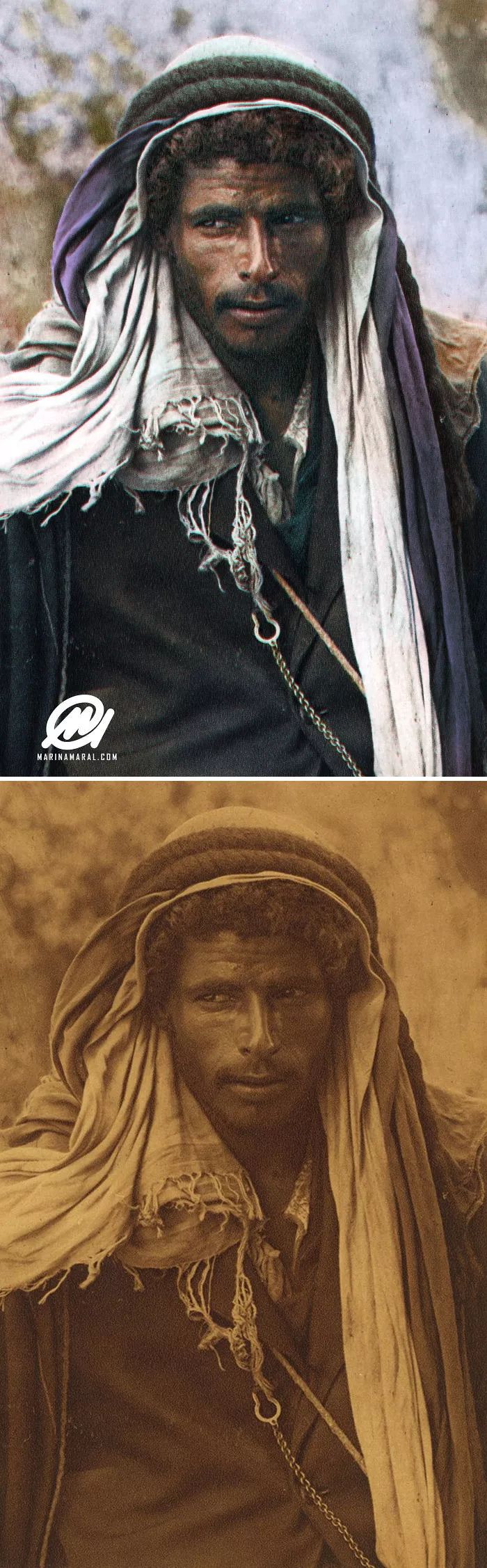 毫无ps痕迹的珍贵老照片,彩照变黑白老照片