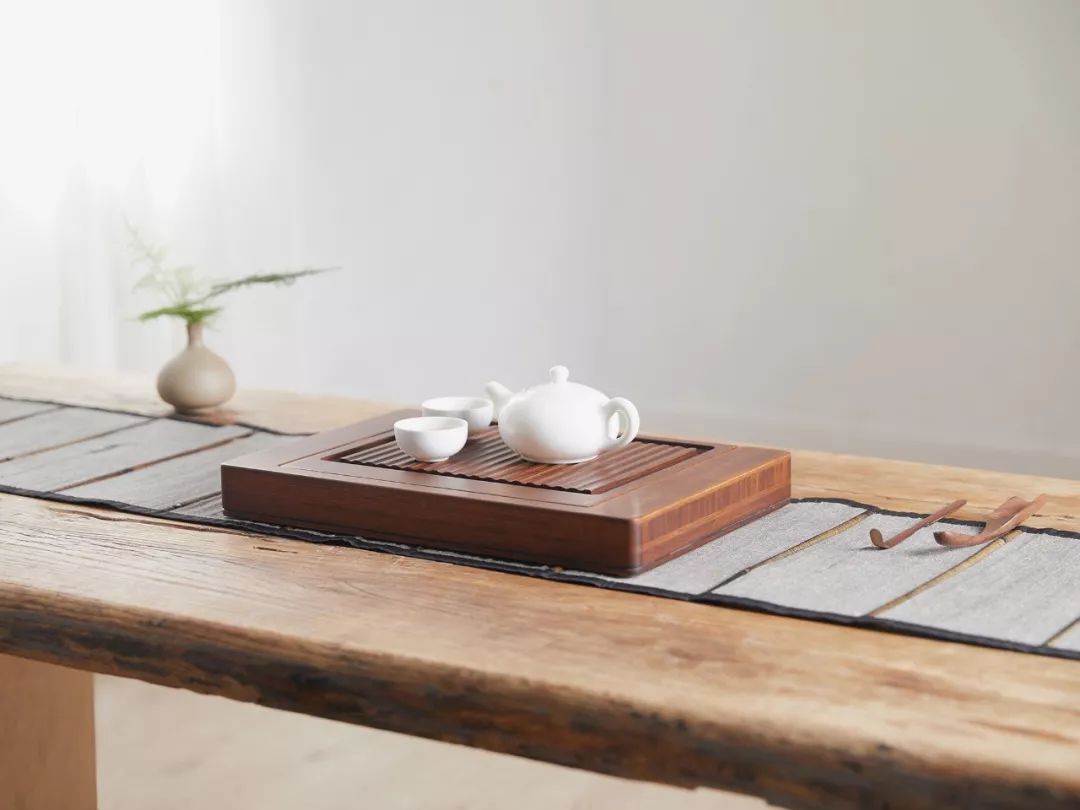 流苏棉麻编织茶席,亚麻编织软席