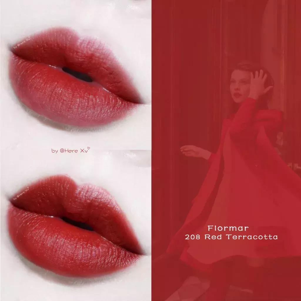 今秋来抹“红梨色”，巨显白巨好看！