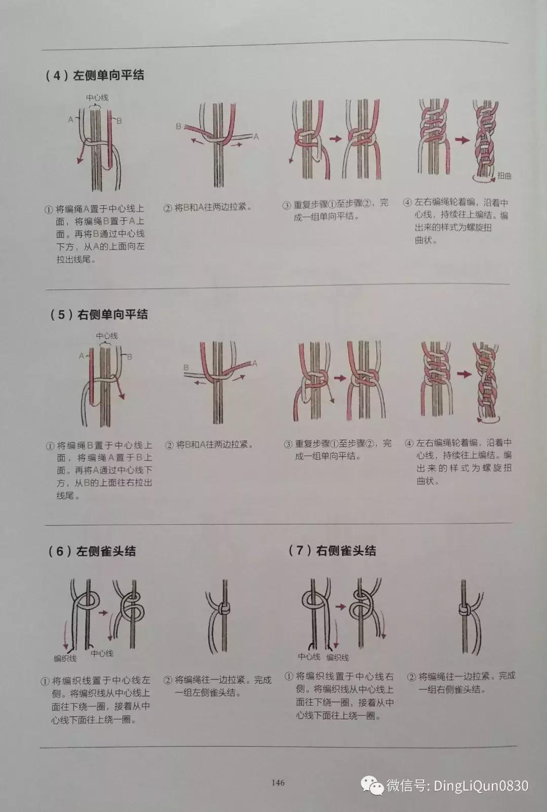 用中国结绳编手链教程,中国结手链编织