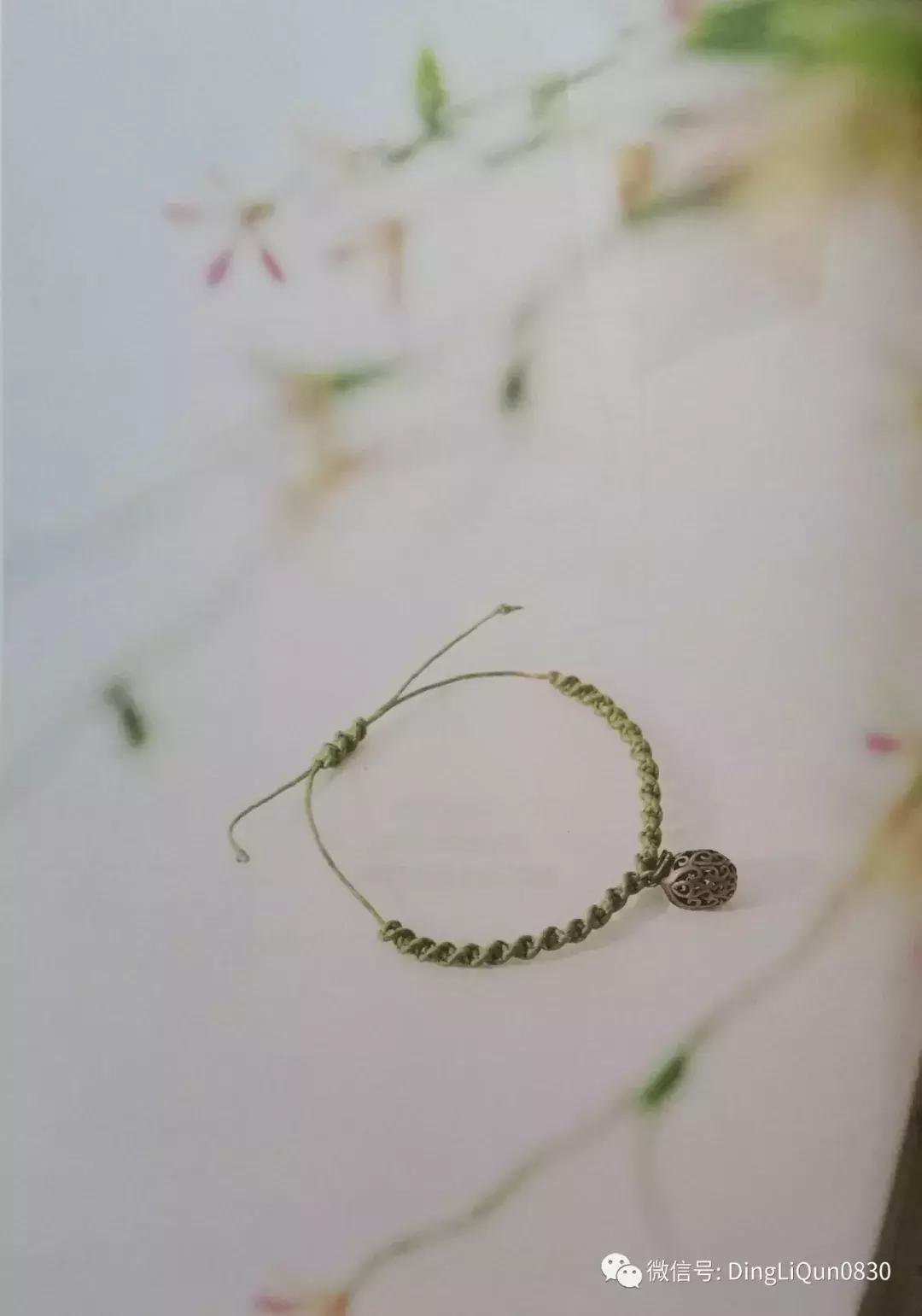 用中国结绳编手链教程,中国结手链编织