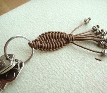 文玩手链绳结编法图解大全,怎样编手串绳结挂物