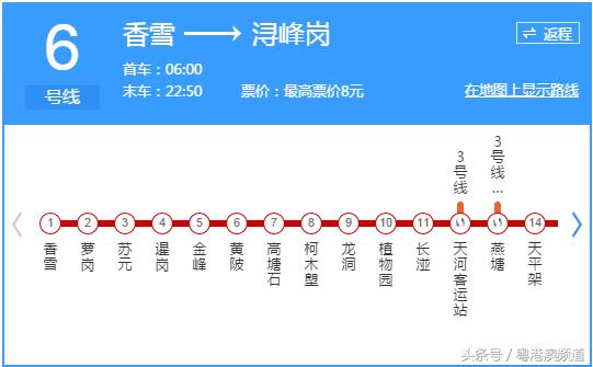 广州六号线地铁有什么好吃的,最新广州地铁2号线美食
