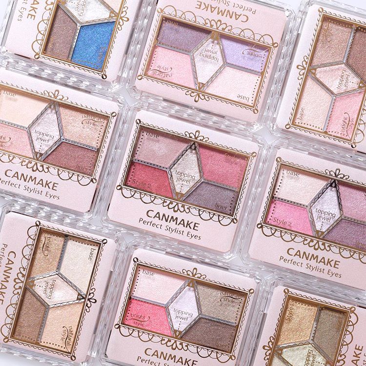 canmake眼影最新款,canmake眼影推荐色号
