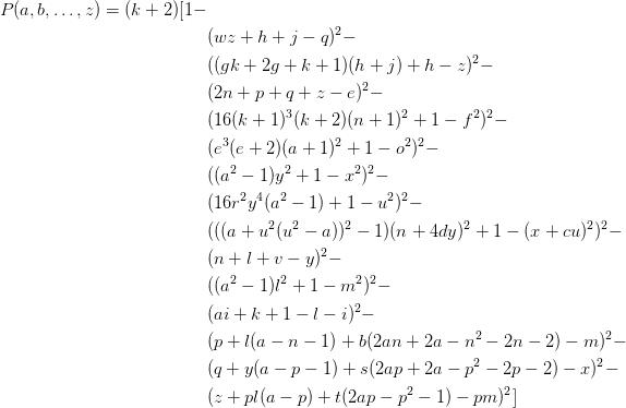 史上最复杂的数学公式是什么,数学界中最伟大的十个公式