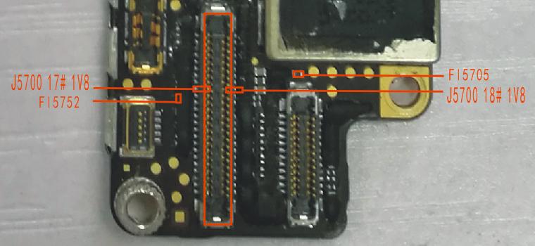 苹果8p信号差维修案例,苹果8p小电流维修案例
