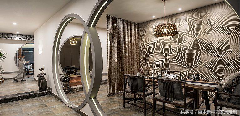 清雅茶室设计效果图,清雅的空间设计