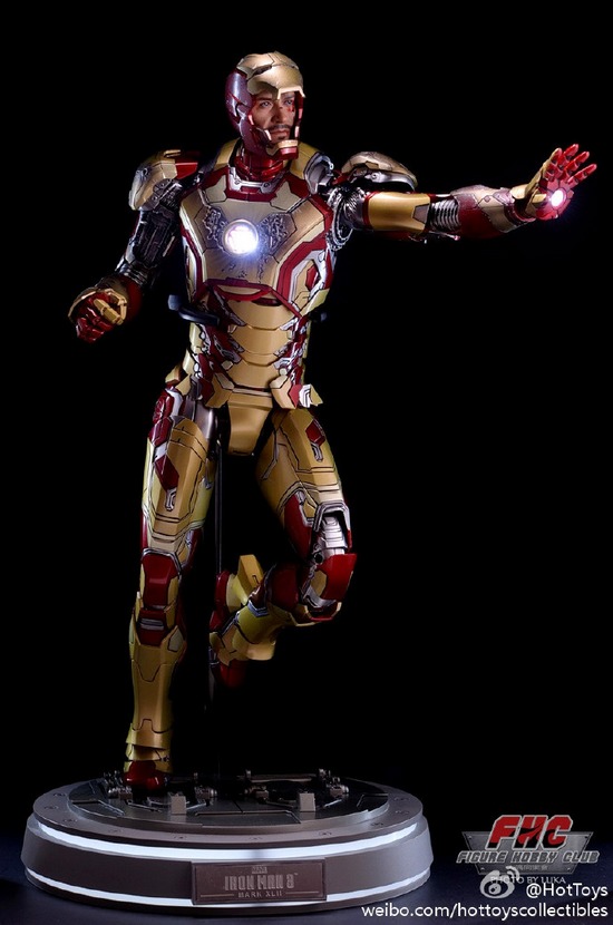 hottoys钢铁侠可动,hottoys钢铁侠造型