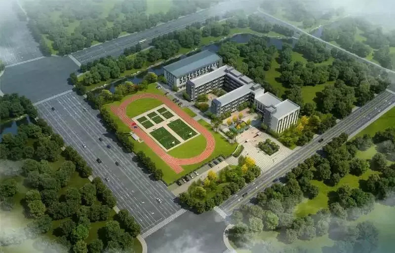 龙湾空港中学,空港正在建的学校