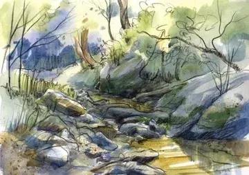 彩铅水彩怎么一起用,彩铅学出来有什么用