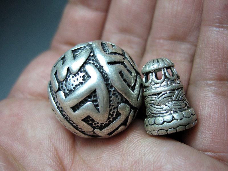 藏银原色图片,藏银复古银