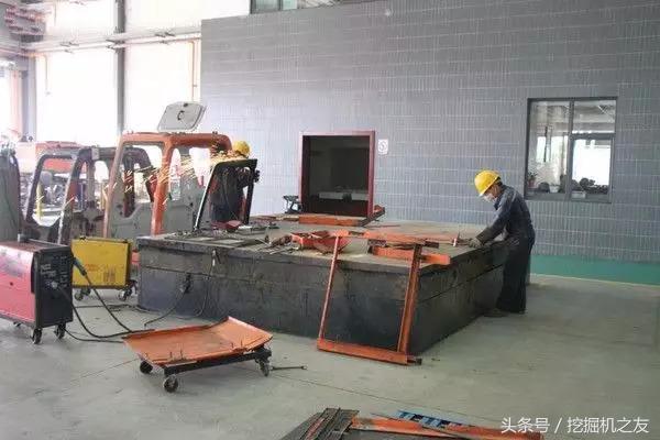 挖掘机翻新再制造全过程,挖掘机再制造
