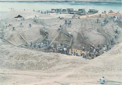 以前的南宁邕江大桥,南宁邕江桥珍贵记录