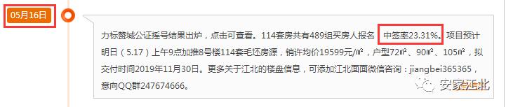 力标、中交、亚泰！江北这些房子一个比一个难买！刚需哭了
