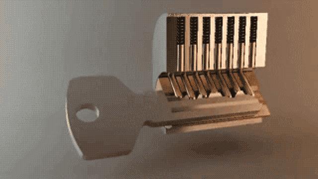 透明挂锁,透明的挂锁