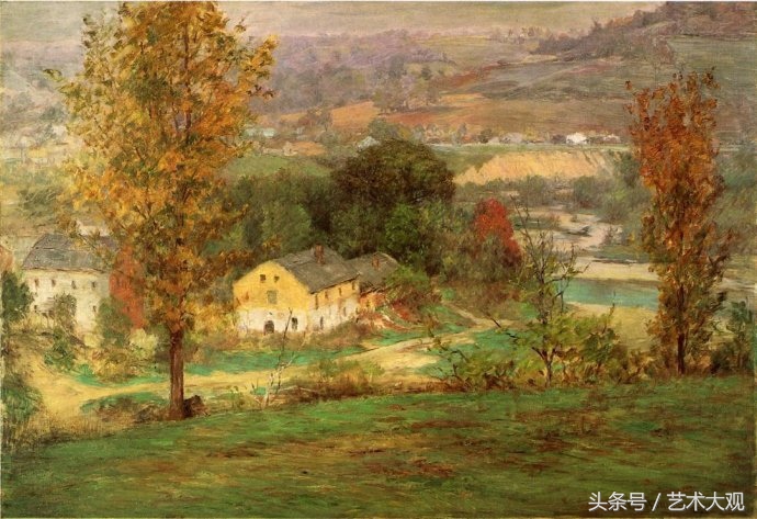 美国油画风景大师作品集,美国当代油画大师作品