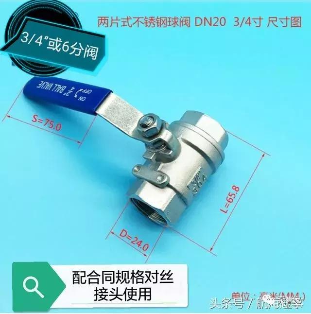 阀门公称尺寸什么意思,阀门通径指直径吗