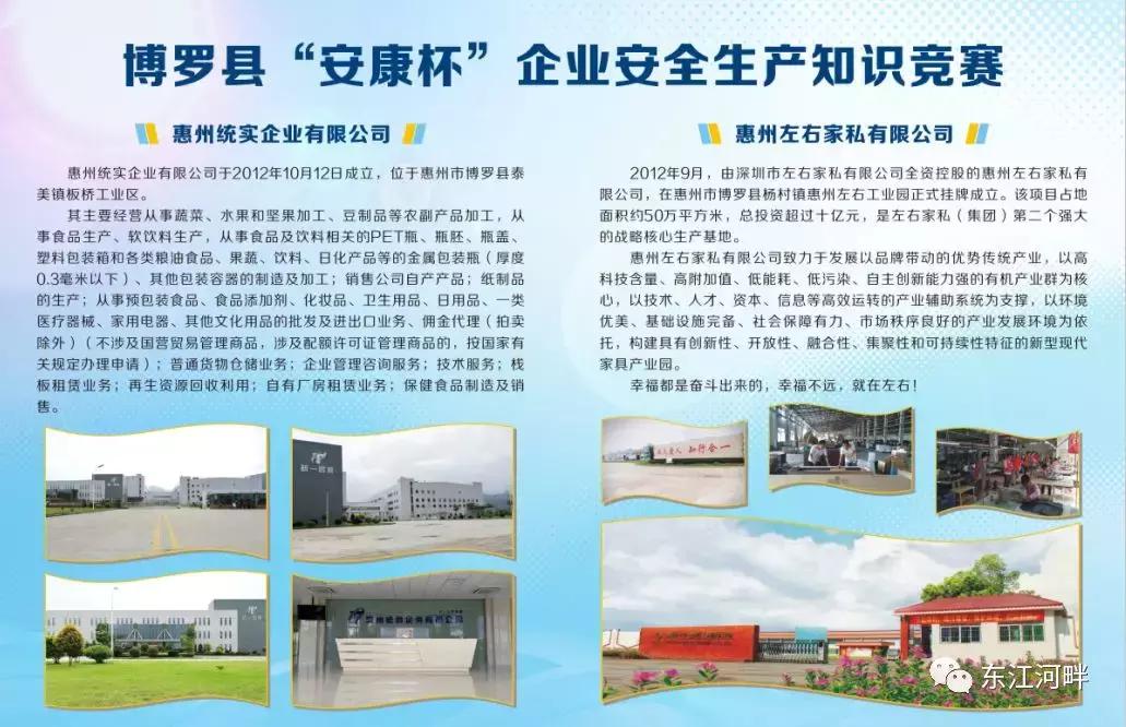 博罗企业100强,博罗县企业10强