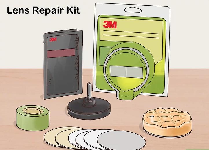 小车大灯模糊怎么修复,汽车大灯内壁模糊不透明怎么修复