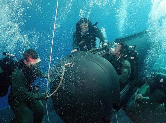 水下的幸福,潜水员潜水时的快乐