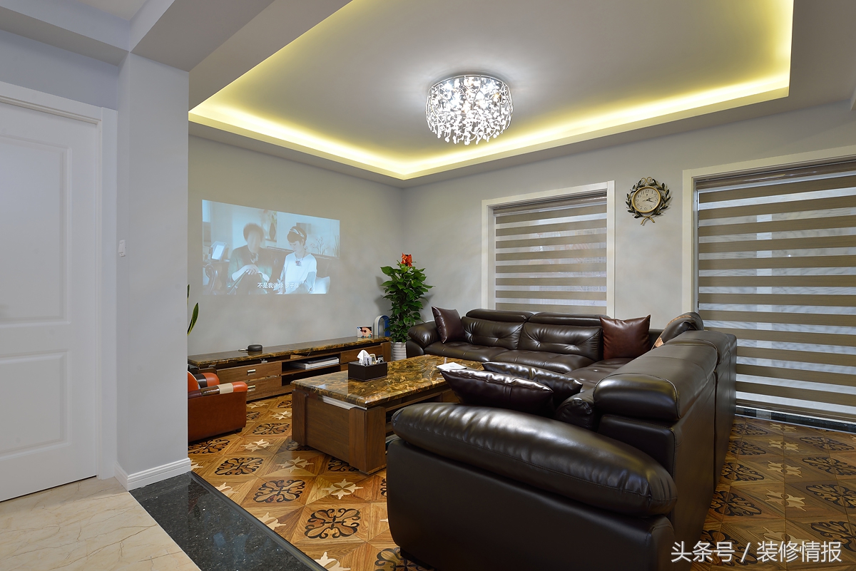 暖色系别墅年轻简约设计,温暖的装修