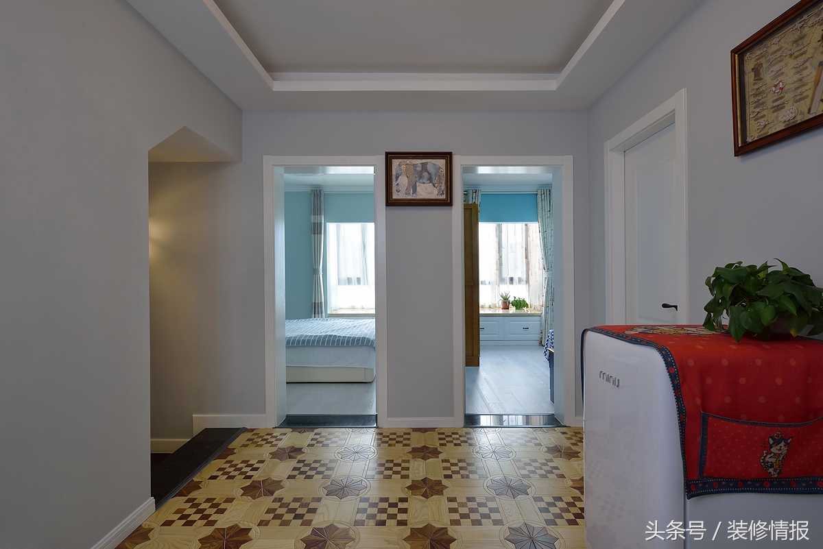 吧台地面花砖,花砖吧台效果图