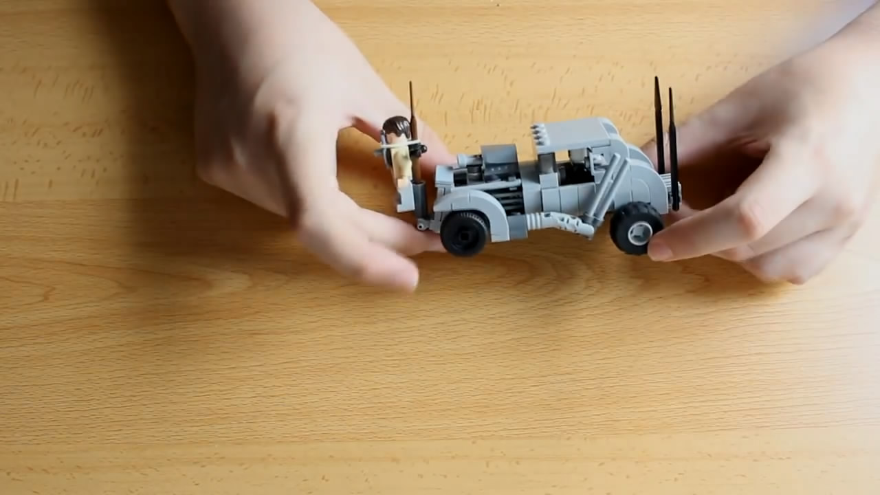 乐高汽车moc模型拼装视频,汽车乐高积木拼装8-12岁
