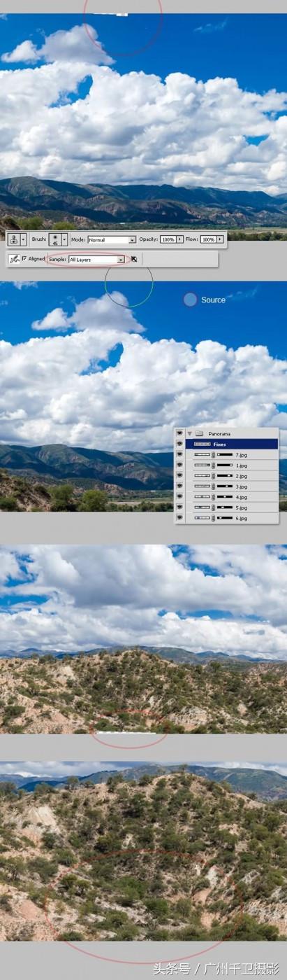 ps制作全景照片教程,ps如何制作720度全景图片