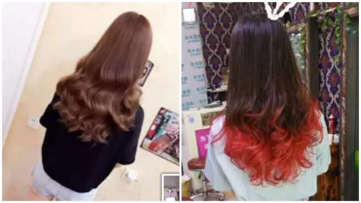 想象的发型和实际的发型对比图,发型真的很重要不同发型差距真大