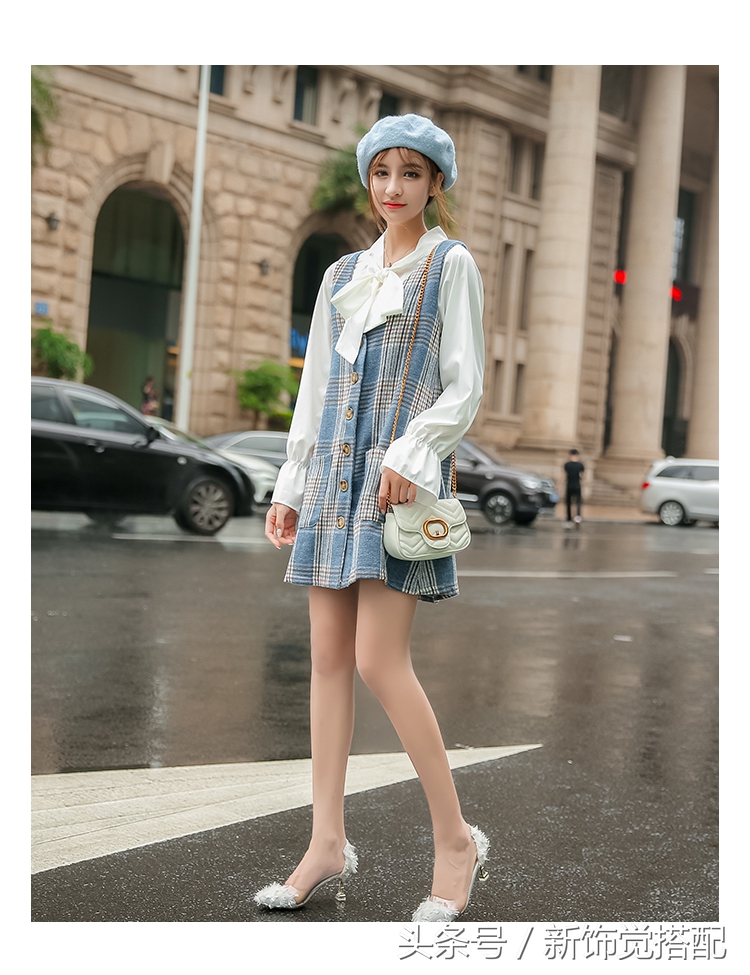 韩版宽松马甲搭配卫衣,韩版牛仔马甲怎么穿搭