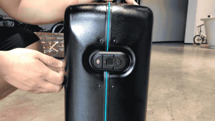 指纹解锁旅行箱,自动旅行箱指纹解锁