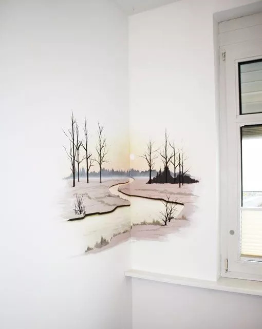 房屋墙绘,家中墙绘