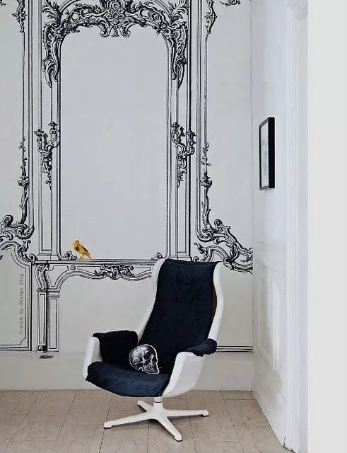 房屋墙绘,家中墙绘