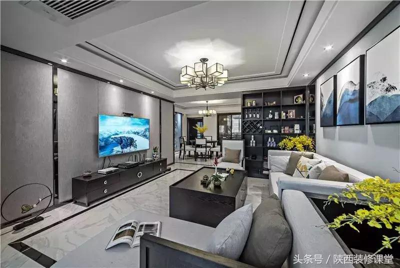 30平方新中式客厅,30款中式客厅高端大气上档次