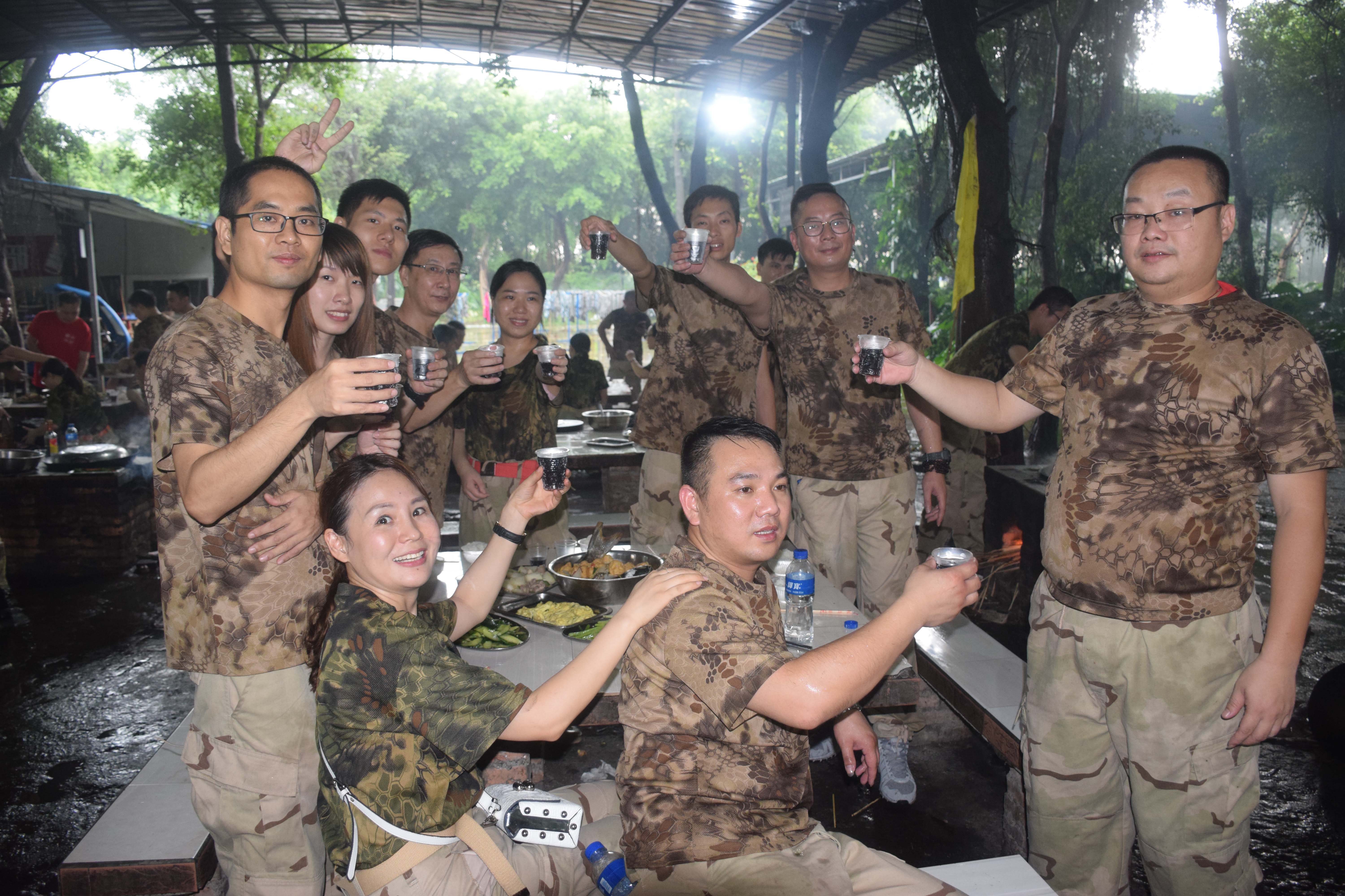 「卓越团队赢在9月」卓奇陶瓷8月户外拓展活动胜利凯旋