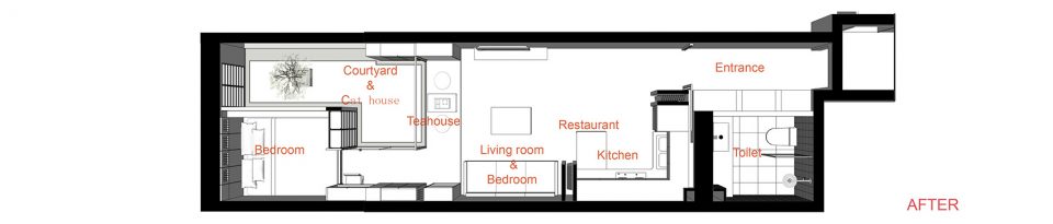 猫屋和主人屋一个房间,一只猫咪6平米玻璃猫屋设计