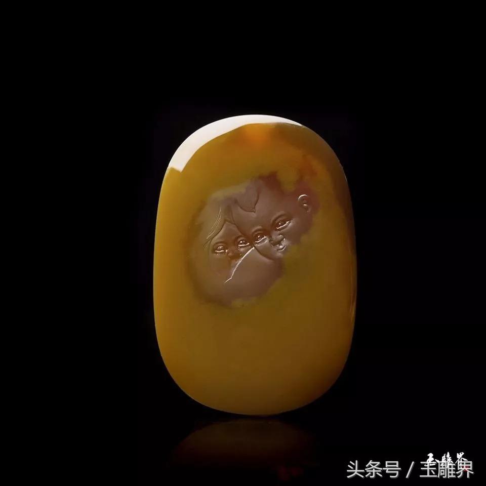 杂质被玉雕师用活，作品活了