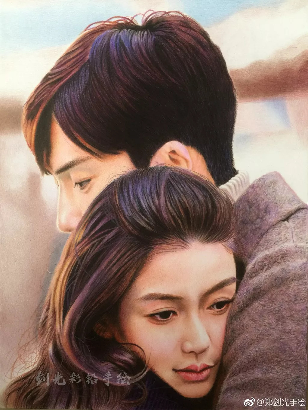 画彩铅感觉层次不够,画画教程7-12岁动漫人物彩铅上色