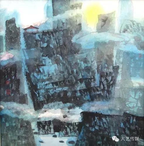 荷魂赵先闻作品欣赏,赵先闻画家作品