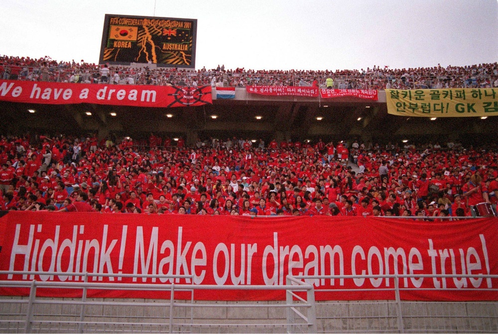 希丁克能打过国奥吗,希丁克韩国队