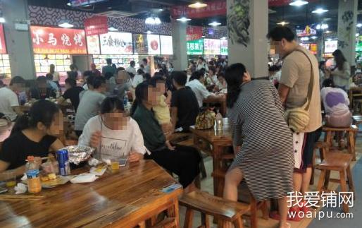 实探！合肥簋街开业近一年人气旺大学城再添美食城