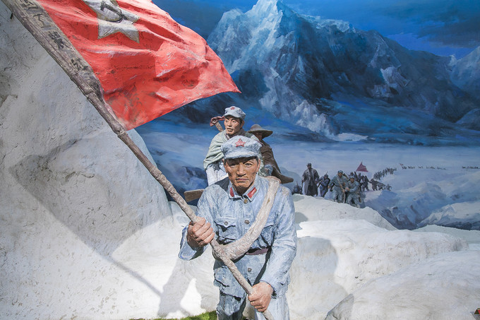 固原六盘山，毛主席说不到长城非好汉，此长城不是彼长城