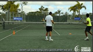 网球击球是不是控制好拍面就行了,网球小技巧教学