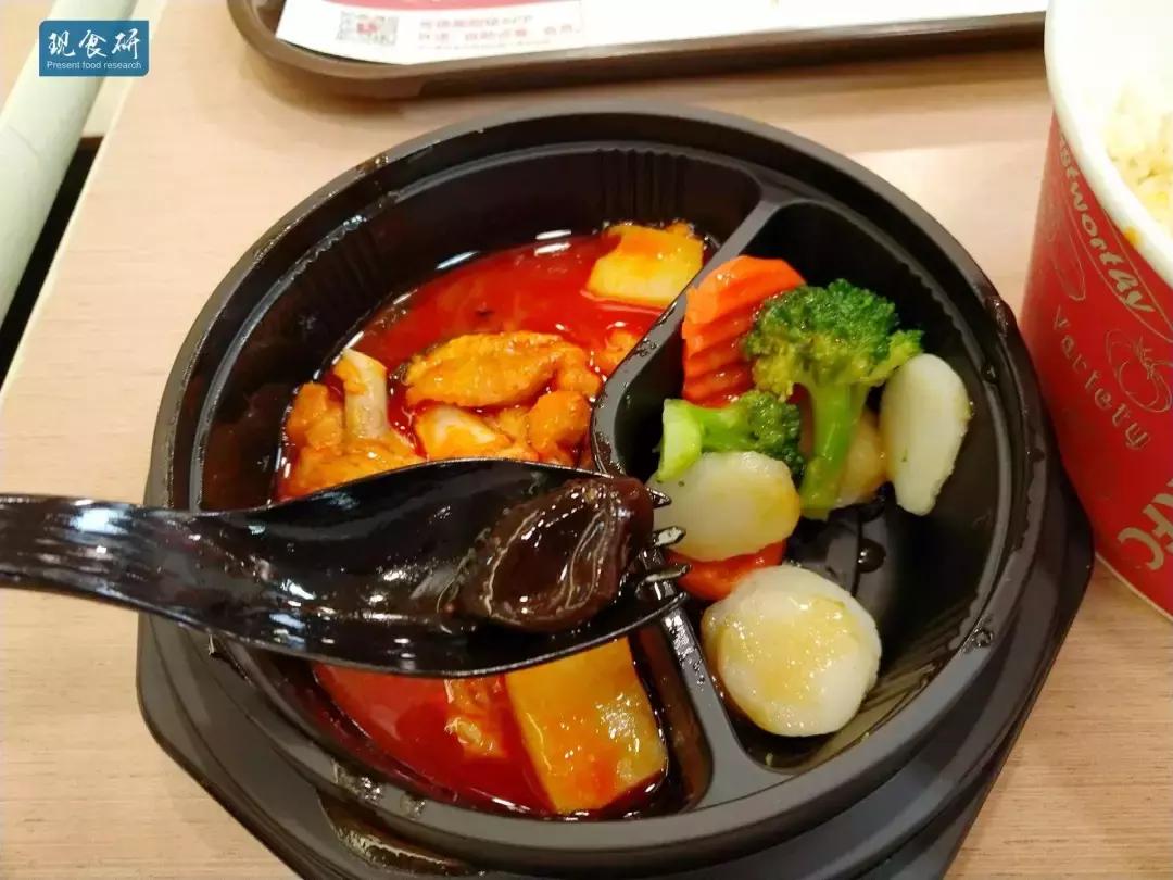 肯德基香辣鸡柳饭,肯德基饭桶大鸡腿测评