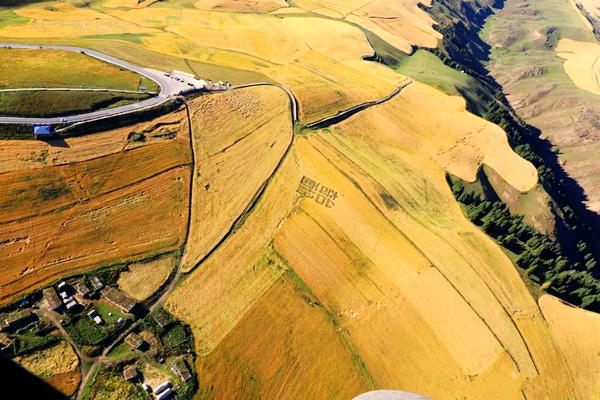 江布拉克的美景描述,风吹麦浪风景视频