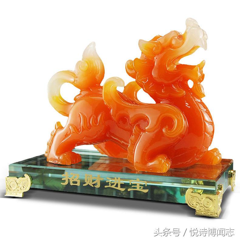 农村中堂什么摆件能招财进宝,纯黄铜六面旋转招财进宝摆件