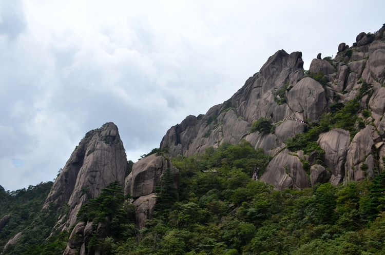 八月的黄山风景,独一无二的一品黄山