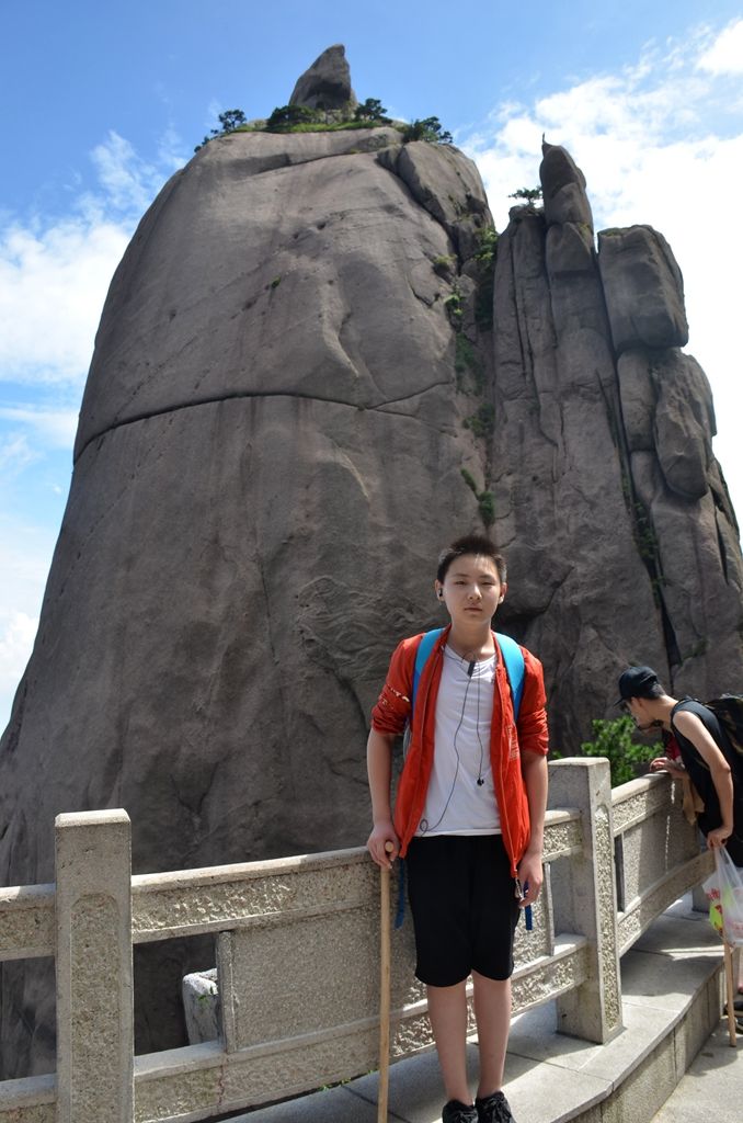 八月的黄山风景,独一无二的一品黄山